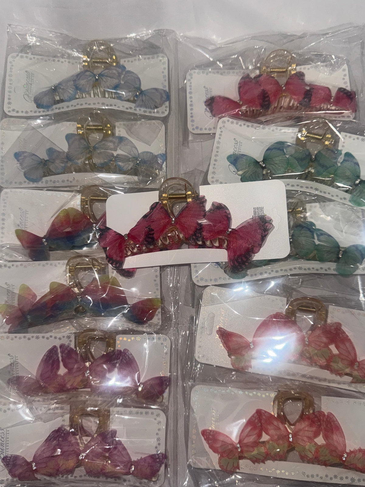 Butterfly hair clips wholesale, second view – Jen's Best of LA