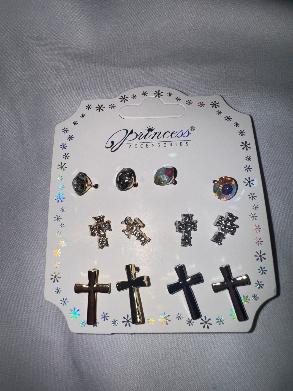 Cross earrings wholesale, second view – Jen's Best of LA