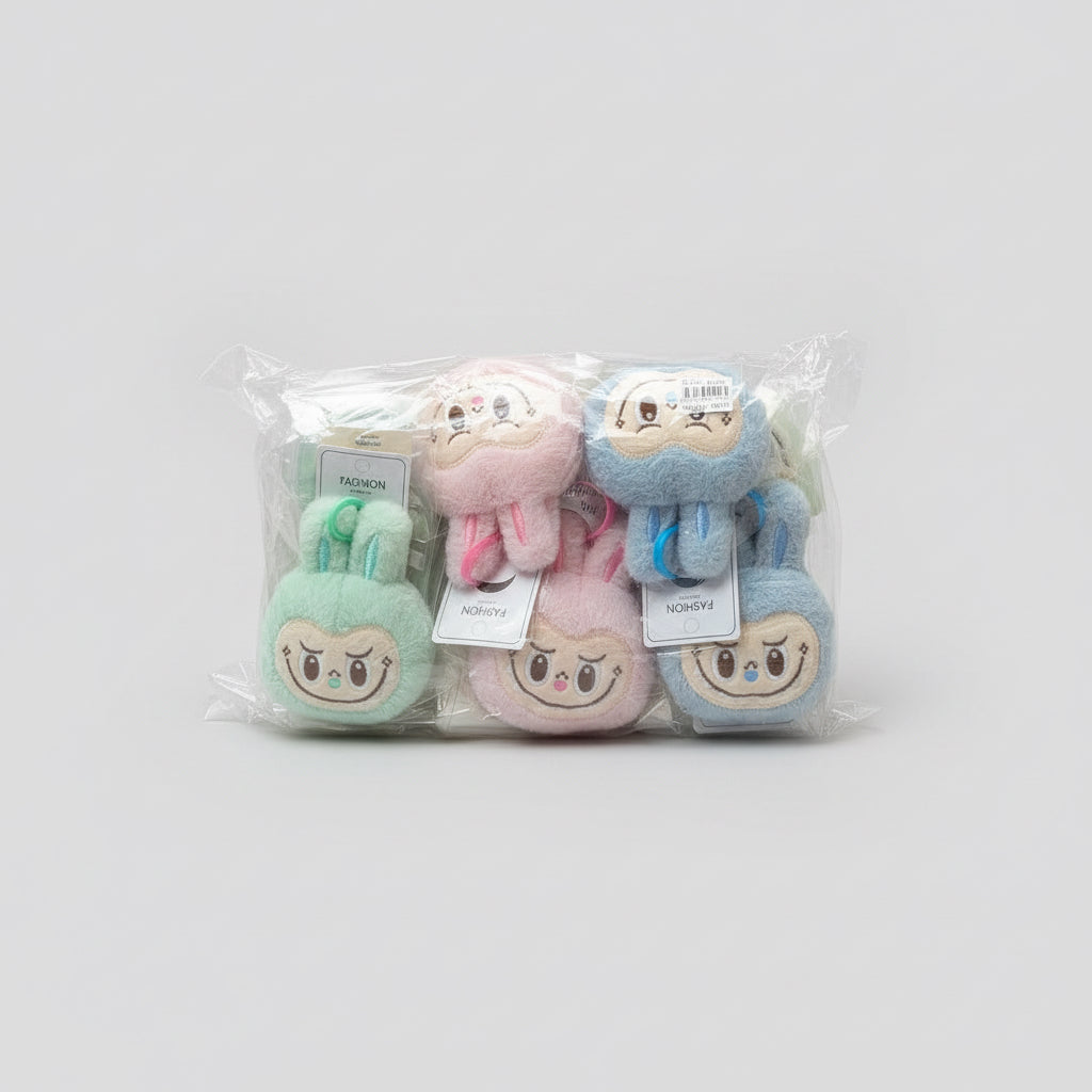 Plushie Labubu keychains