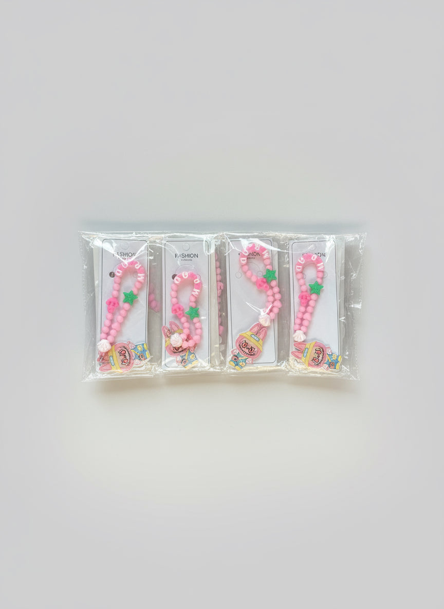 Beaded Labubu Keychains