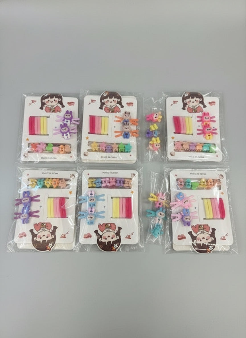 Labubu Hair Set