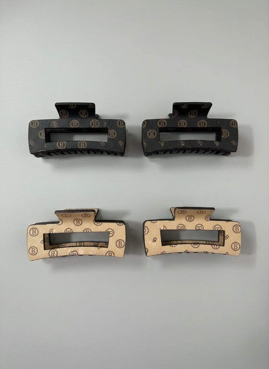 B Hair Clips