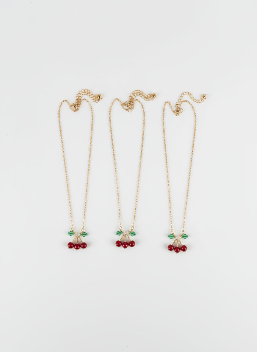 Cherry Necklaces