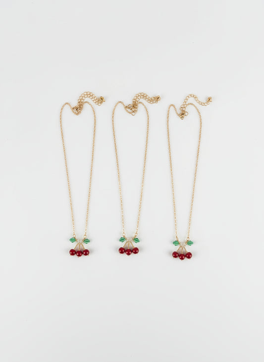 Cherry Necklaces