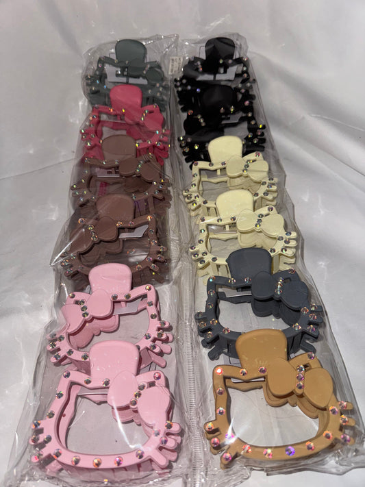 Kitty bling hair clips sold wholesale by the dozen – Jen's Best of LA