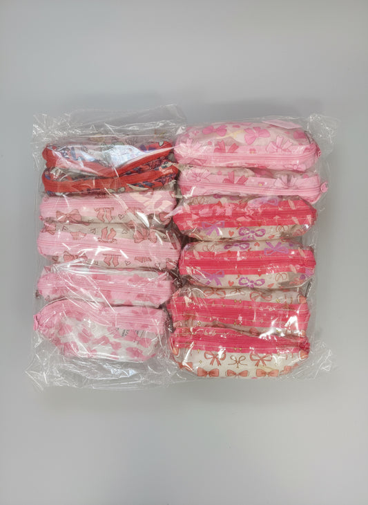 Bow makeup Bags