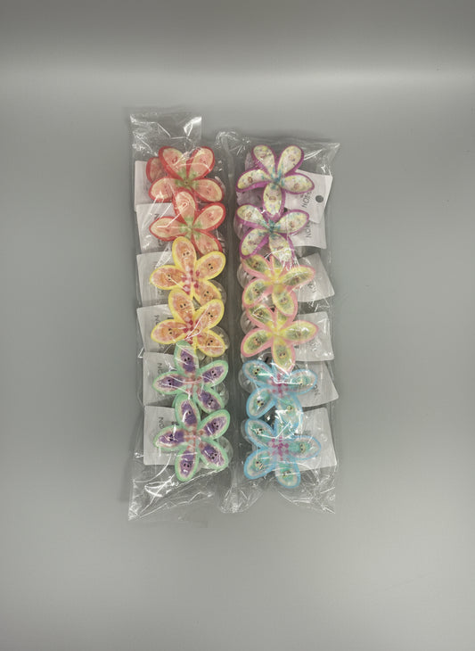 Labubu flower clips