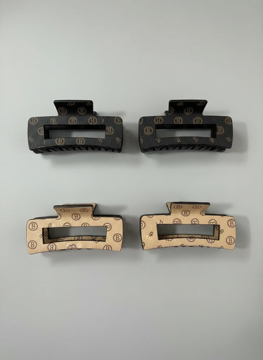 B Hair Clips